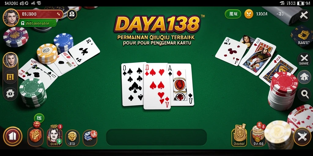 Tampilan menarik dari gameplay <strong>DAYA138</strong> saat bermain QiuQiu dengan teman.