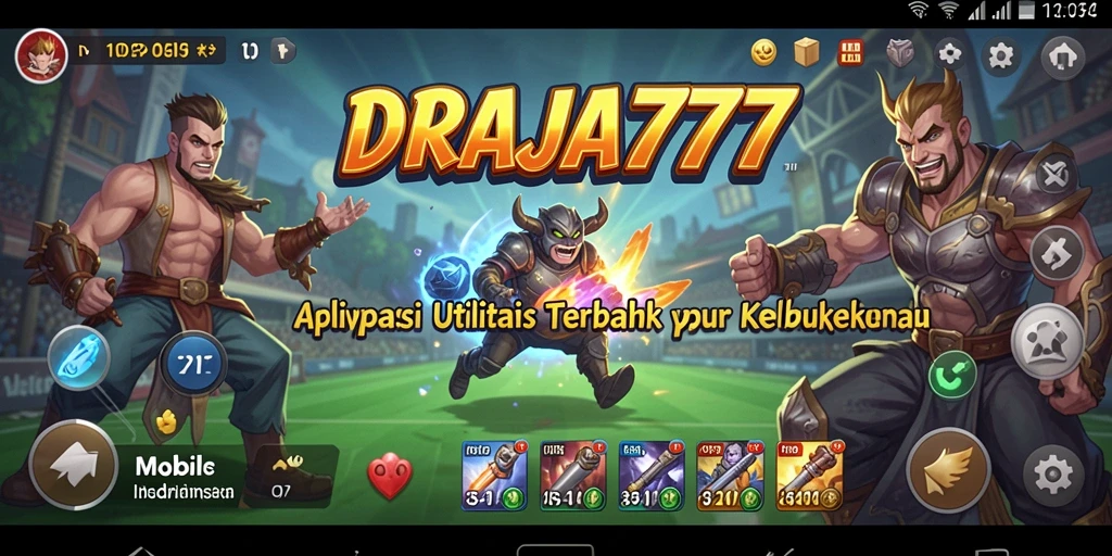 Tampilan antarmuka DRAJA777 yang ramah pengguna dan fungsional.
