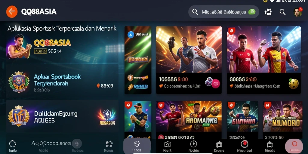 Screenshot utama QQ88ASIA menampilkan pengalaman taruhan yang mendebarkan.
