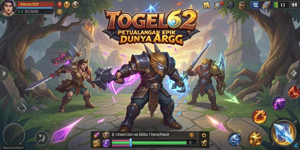 Tampilan gameplay seru dari TOGEL62 dengan karakter beraksi di dunia ARPG.